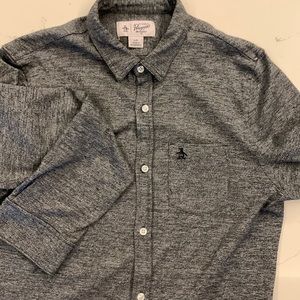 Mens Penguin Button-Down